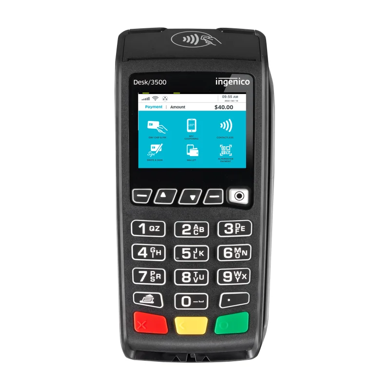 کارتخوان ثابت Ingenico Desk3500 نمای 1